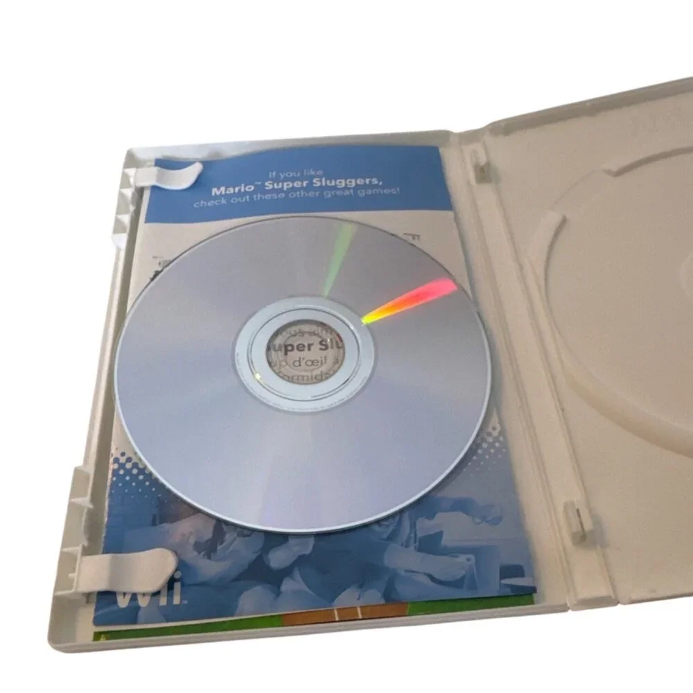 Mario Super Sluggers Nintendo Wii Game Complete W/ Case & Manual - Picture 4 of 4